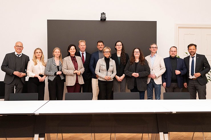 Die Teilnehmenden des heutigen Austauschs.