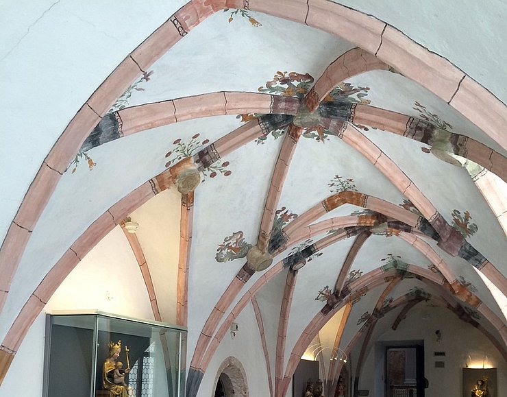 Kreuzgang im "Augustinermuseum" in Rattenberg.