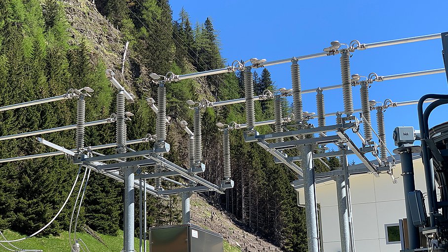 © Land Tirol / Raggl Stromzusammenschluss am Brenner