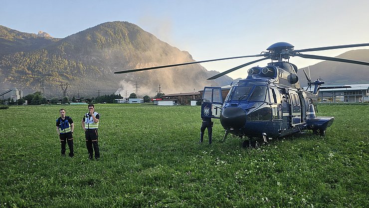 Foto der Probeentnahme