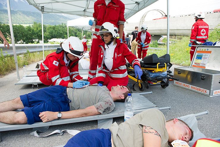 © Land Tirol Bilder zur Bundesheerübung Schutz 2014