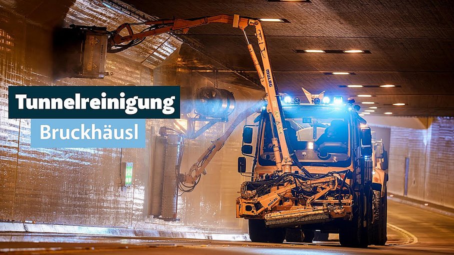 © Land Tirol/Christanell Tunnelreinigung