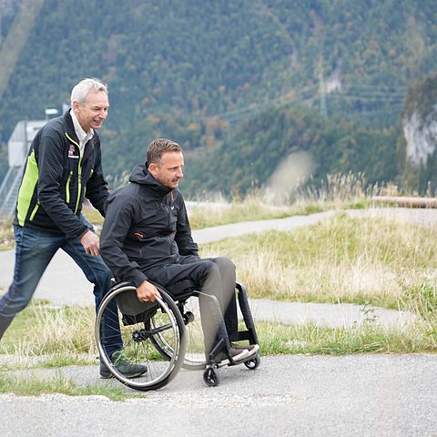 � Land Tirol/Brandhuber Mobilitätsfreundliche Wanderwege eröffnen neue Naturerlebnisse