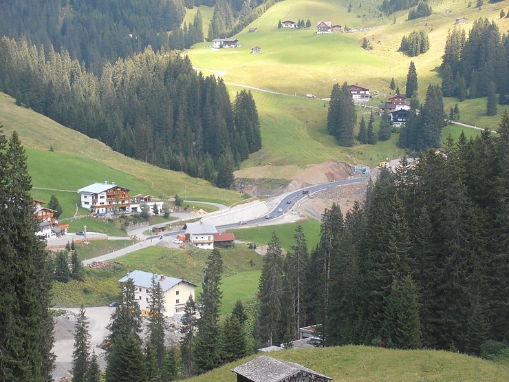 Überblick Gehren Richtung Steeg