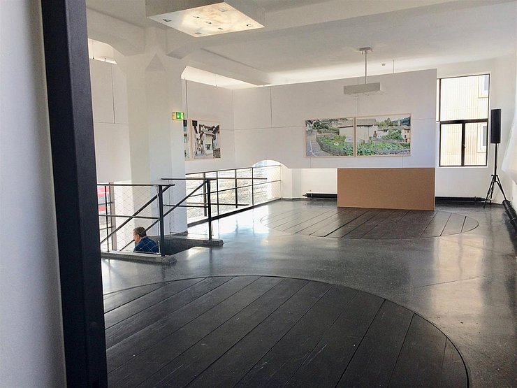 Blick in die Ausstellung des "aut"