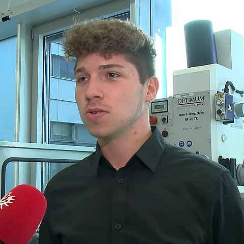 Lehrling des Monats SEPTEMBER 2021 Dario Fritz