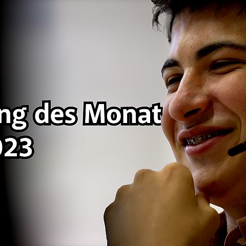 Lehrling des Monats Juli 2023