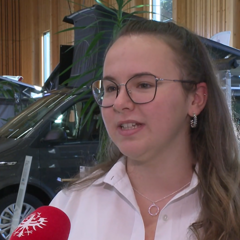 Linda Schrötter "Lehrling des Monats Dezember 2022" aus Reutte.