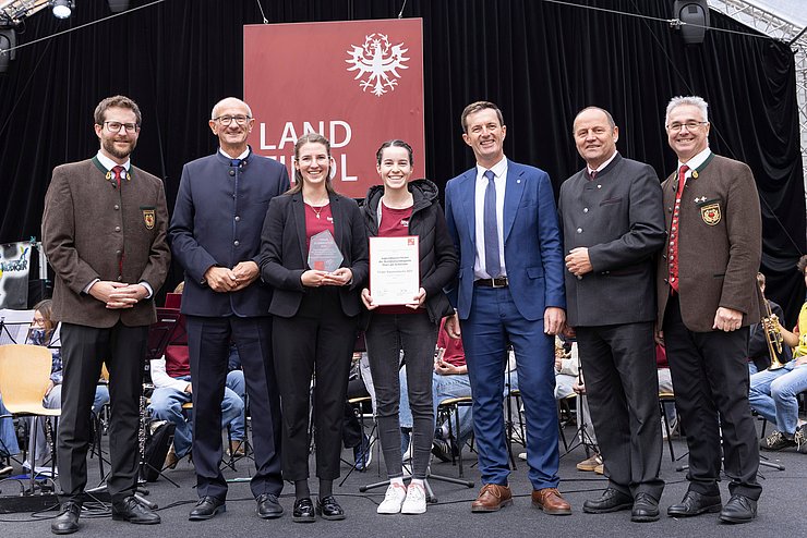 Der Tiroler Blasmusikpreis ging an das Jugendblasorchester der Bundesmusikkapelle Eben am Achensee.