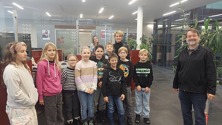 Besuch der Volksschule Weißenbach