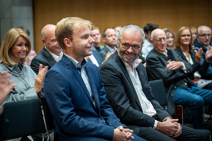 © Land Tirol/Neuner Streicher und Beck im Publikum
