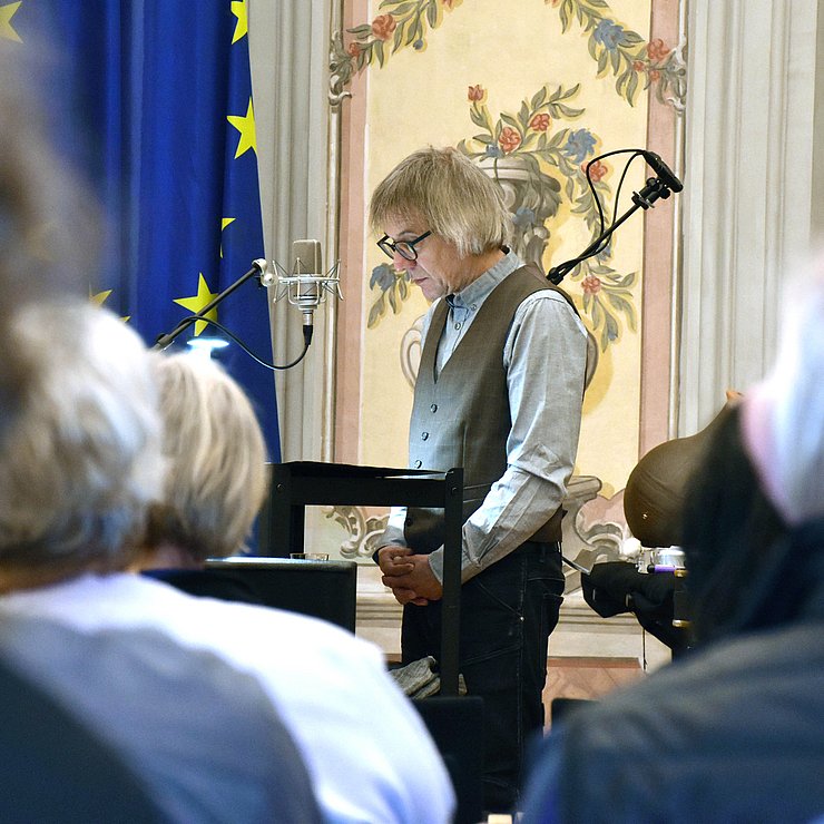 Bild von einem der beiden Schauspieler der die Rolle des Werner Hilliges einnahm.