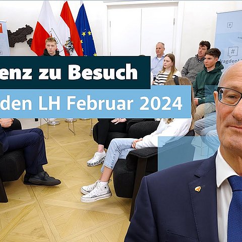 HAK Lienz zu Besuch, Frag den LH Februar 2024