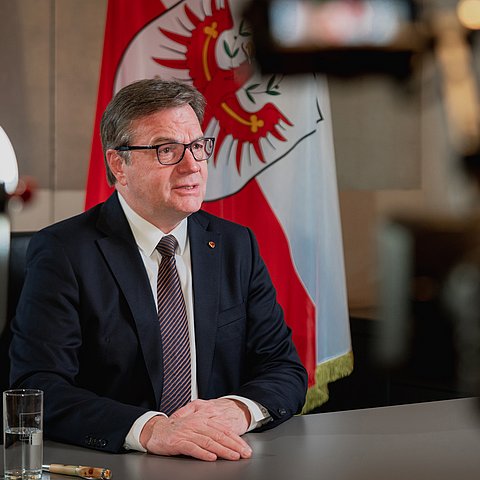 Neujahrsansprache von Landeshauptmann Günther Platter Günther Platter