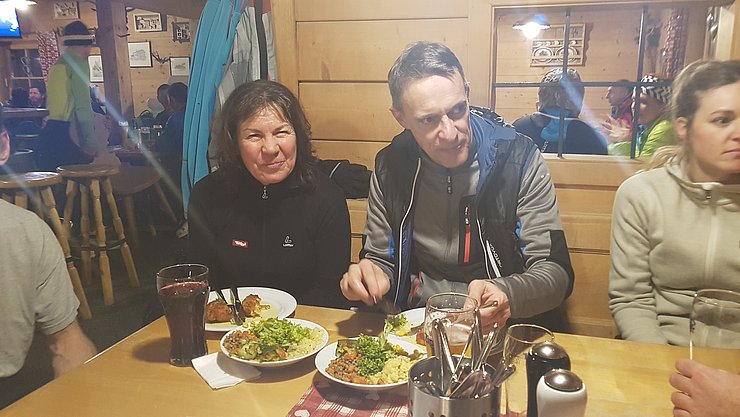 Sportvereinigung der Tiroler Landesbediensteten - Vollmondskitour Hoadl am 21.01.2019