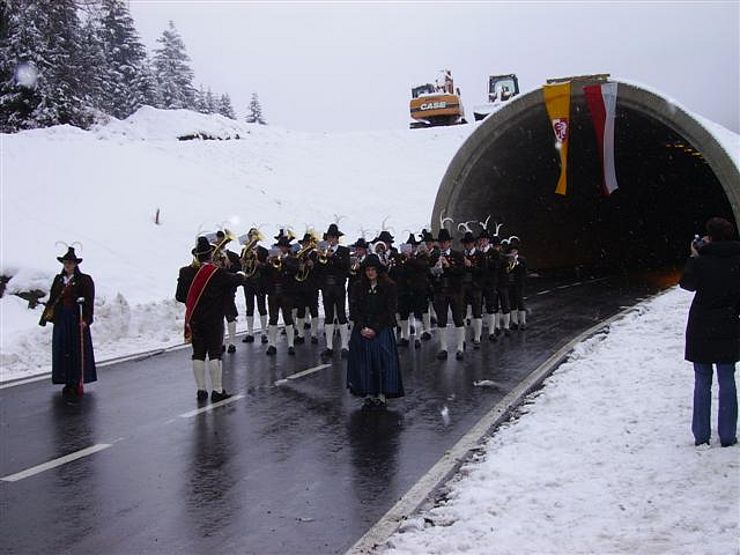 Eröffnungsfeier Seebachtunnel