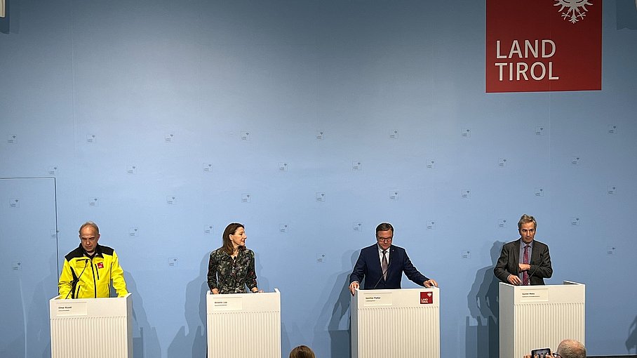 © Land Tirol / Skamen Aktuelles zur Corona-Situation in Tirol