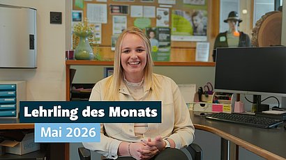 © Land Tirol/Järvinen Lehrling des Monats Mai 2026: Theresa Eder | Bürokauffrau