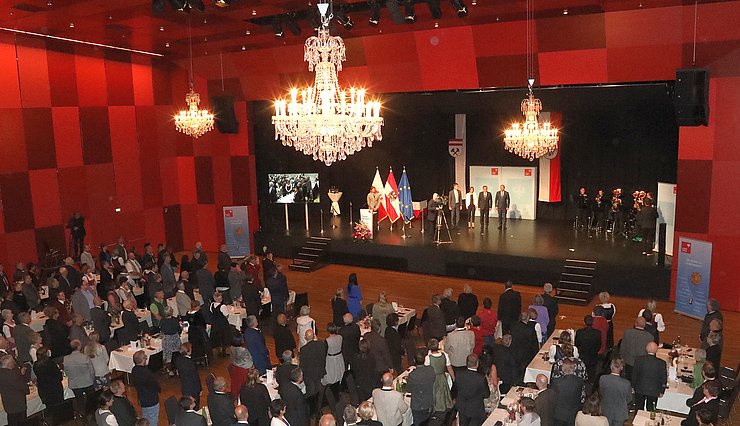 "Tag des Ehrenamts" für den Bezirk Schwaz im feierlichen Rahmen im SZentrum in Schwaz.