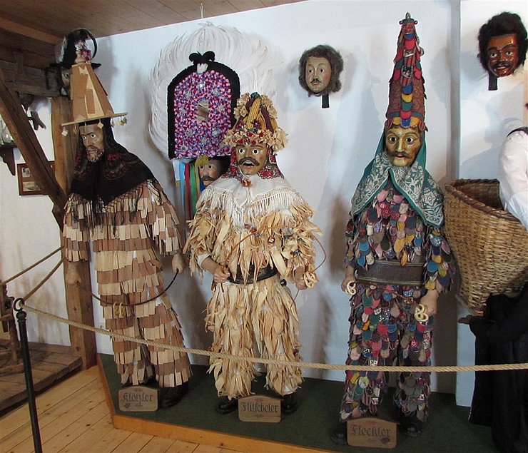 Blick in die Austellung des "Matschgerer Museums"