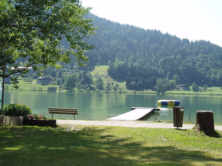 © Land Tirol Badegewässer Thiersee, Badeanstalt