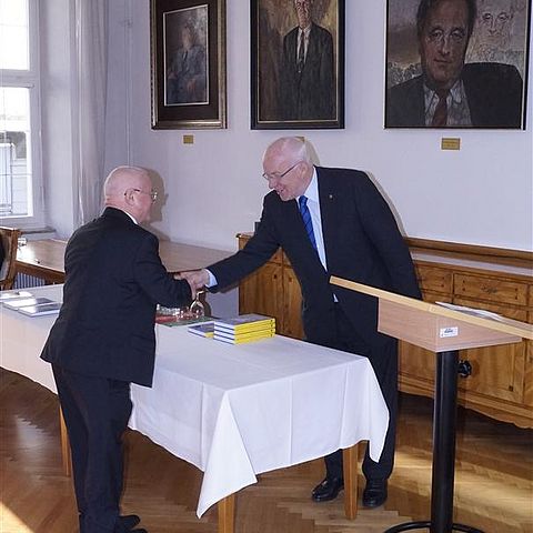 Heinz Wieser und LTP van Staa
