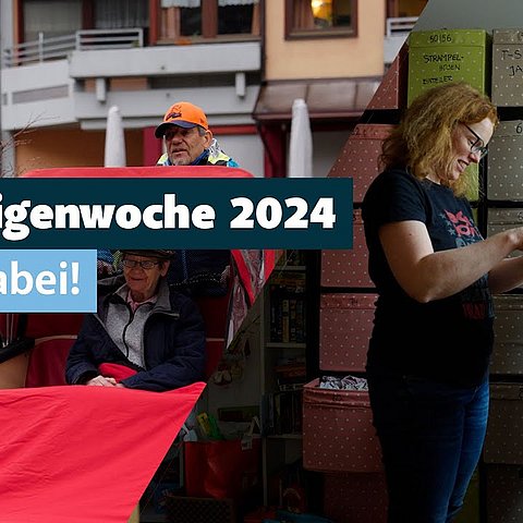 Freiwilligenwoche 2024, sei dabei!