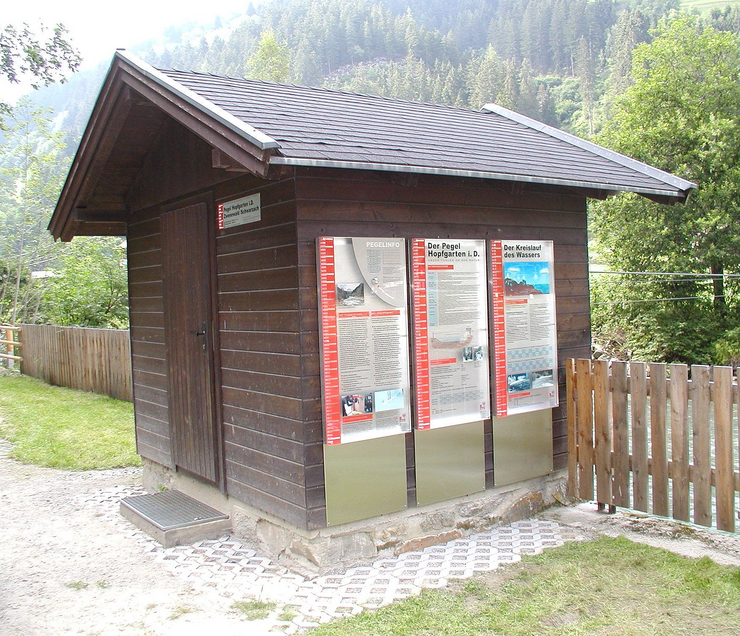 Pegel Hopfgarten in Defereggen-Zwenewald Schwarzach