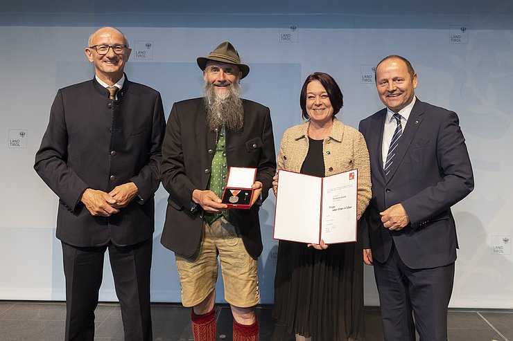 Foto mit dem Geehrten