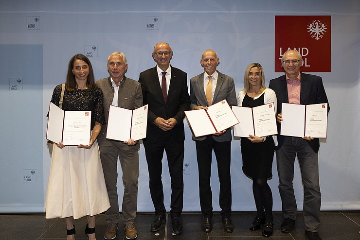 © Land Tirol/W9 Mario Webhofer Impressionen Festakt Verleihung Tiroler Sportehrenzeichen 03. November 2025