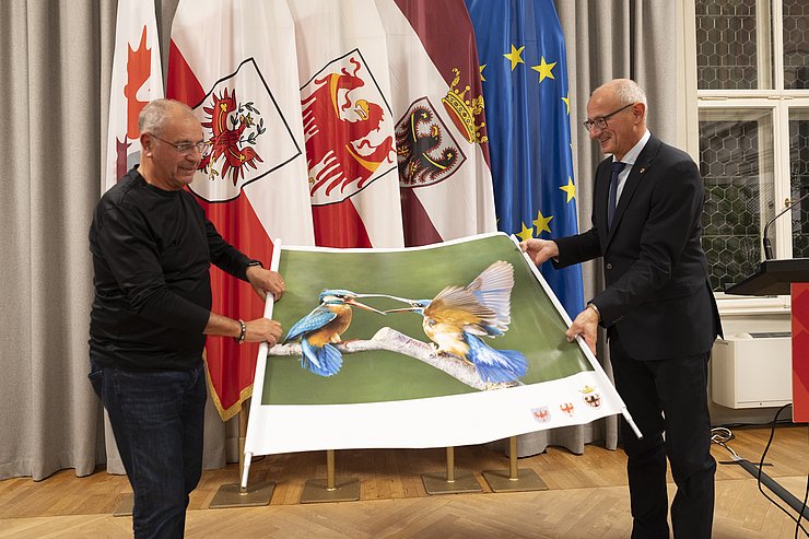 © Land Tirol/Sedlak Präsentation Euregio Kalender