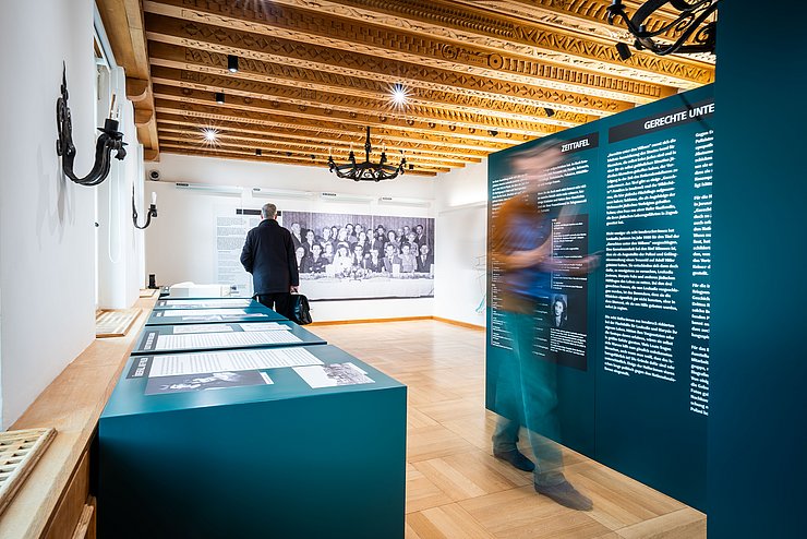Auch im Sommer ist die Sonderausstellung zu Leokadia Justman geöffnet – von Montag bis Freitag (jeweils von 9 bis 17 Uhr).