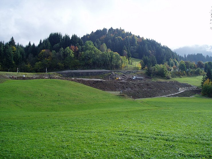 Fundamentkorb für Lärmschutzwand