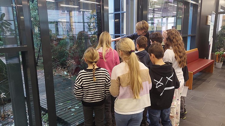 Besuch der Volksschule Weißenbach