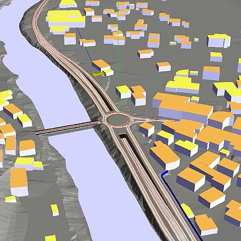 Besserer Verkehrsfluss, mehr Lebensqualität, weniger Lärm und Abgase sowie ein wirtschaftlicher Impuls für Prutz und den Bezirk Landeck bringt die neue "Unterführung Prutz".  