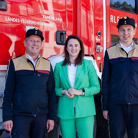 � Land Tirol/Pölzl 16,3 Millionen Euro für Tirols Feuerwehren