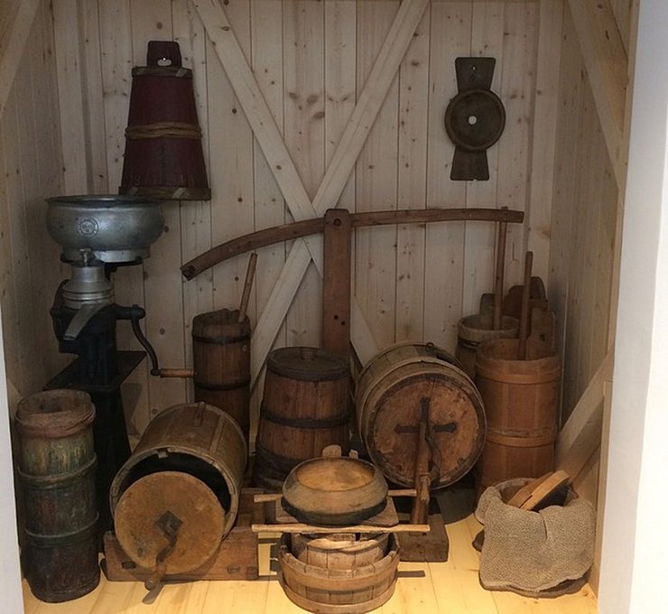 Austellungsstücke im "Bäuerlichen Gerätemuseum"