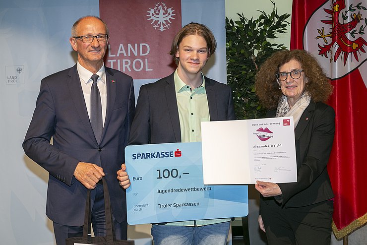 Alexander Treichl beim Landesfinale