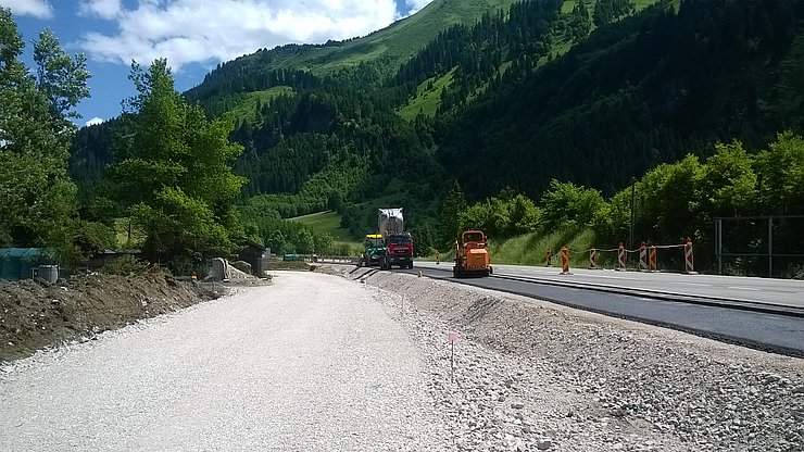 Erhöhung Lärmschutzdamm