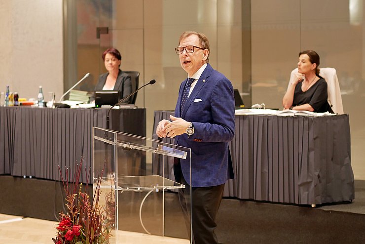 BRP Buchmann betonte dabei die Rolle der Länder als Bindeglieder zur EU.