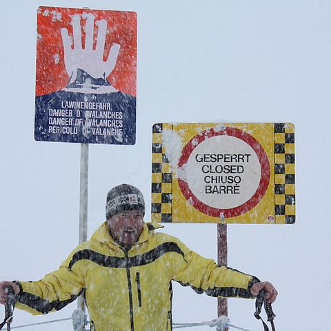 Rudi Mair, Leiter des Lawinenwarndiensts Tirol: "Die heutige Lawinengefahrenstufe bezeichnen wir als typischen ‚Skitouren-Vierer‘."  