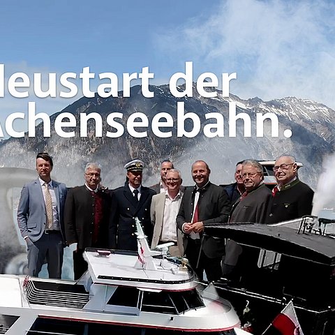 Neustart der Achenseebahn.