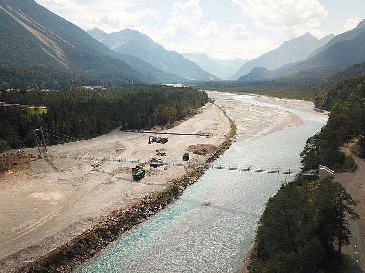 05.08.2020 – Die Hängebrücke wird für die Öffentlichkeit freigegeben