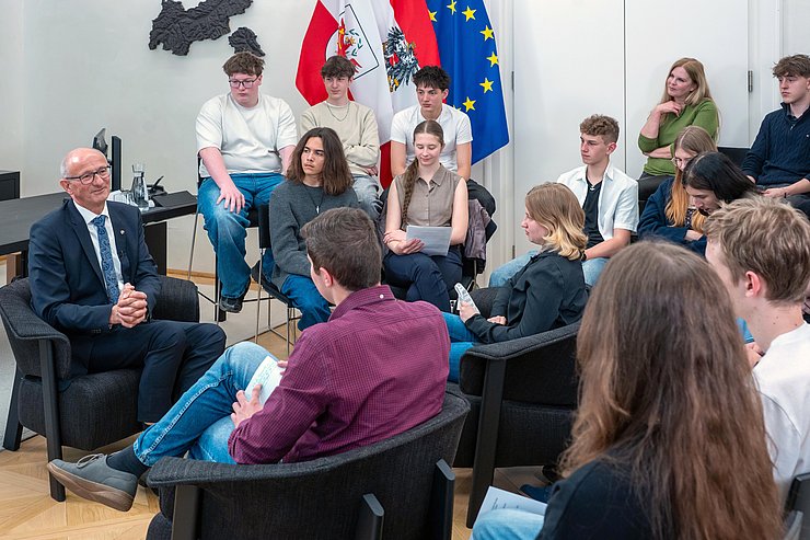 Menschen im Gespräch