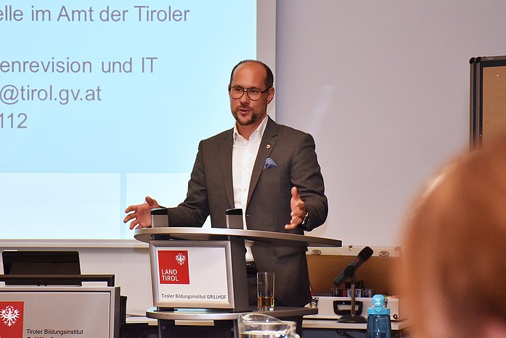 Landesrat Mario Gerber