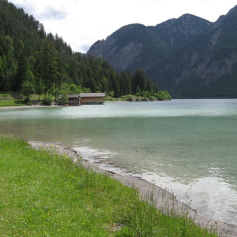 Badesee Plansee in Reutte