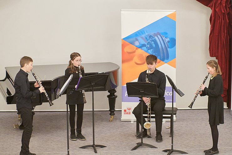 Das Ensemble Cantabile der Landesmusikschule Imst