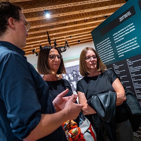 Leokadia bei der „ORF-Lange Nacht der Museen“ im Landhaus