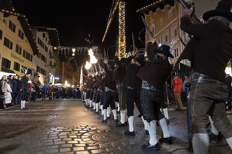 Landesüblicher EMpfang