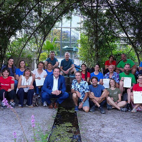 � Land Tirol/Knabl 30 neue NaturführerInnen zertifiziert